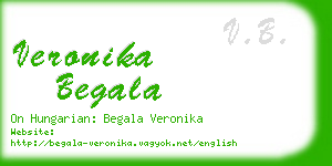 veronika begala business card